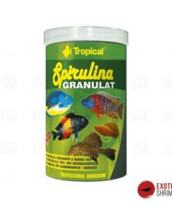 spirulina granulat tropical alimento para peces exotic shrimp imag destacada