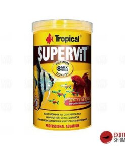 supervir mix tropical alimento para peces exotic shrimp imag destacada