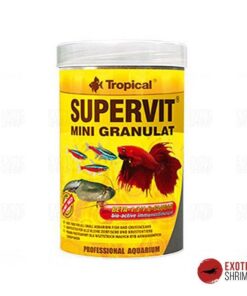 supervirt granualt tropical alimento para peces exotic shrimp imag destacada