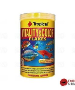 vitalitu colors flakes tropical alimento para peces exotic shrimp imag destacada